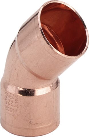 Viega Italia Srl - Viega Bogen 112196 54 mm, 45°, Kupfer