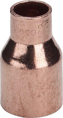 Viega Italia Srl - Viega Absatznippel 112530 54a x 42 mm, Kupfer, Einsteckende