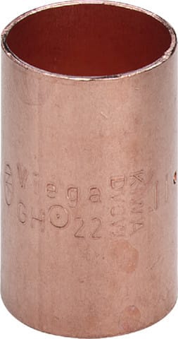 Viega Muffe 102357 10 mm, Kupfer