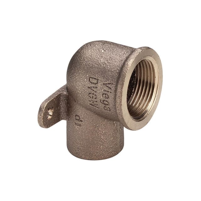 Wandscheibe 15 mm x 1/2' Rp, Rotguss - Viega