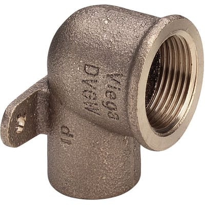 Viega Wandscheibe 18 mm x 1/2' Rp, Rotguss