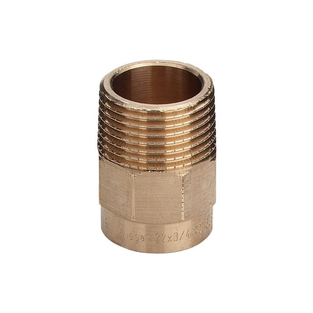 Viega Übergangsnippel 94243G in 28mm R3/4 Rotguss
