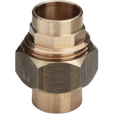 Rohrverschraubung 124434 18 mm, Rotguss, konisch dichtend - Viega