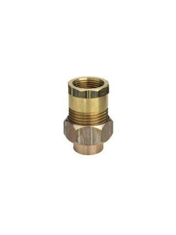 Viega - Rohrverschraubung 110390 15 mm x Rp 3/4, Rotguss/Messing, konisch dichtend