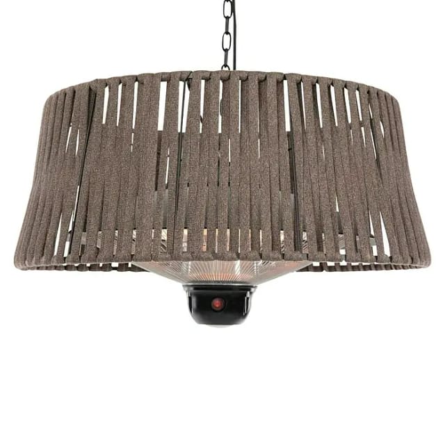 Sunred - Hänge-Infrarot-Heizstrahler Artix Corda Bright Hanging Brown 1800 Watt