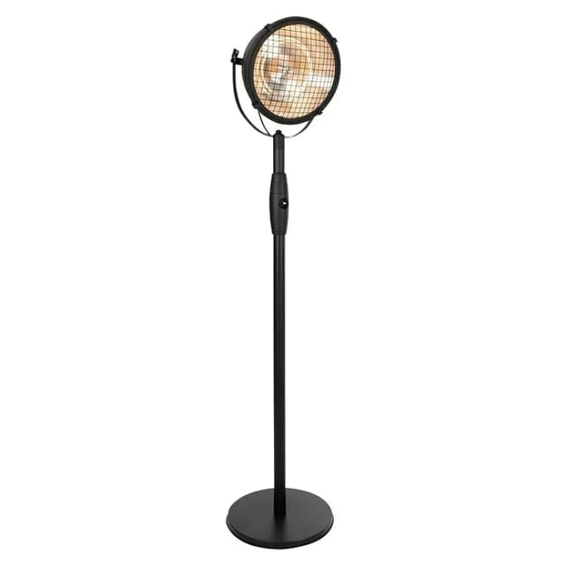Sunred - Stand-Infrarot-Heizstrahler Indus ii Bright Standing Black 2100 Watt schwarz