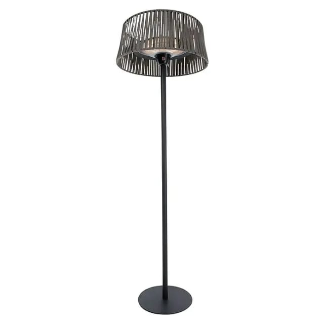Sunred - Heizstrahler Artix Corda braun 2100 w Halogenstrahler Standgerät stehend standing