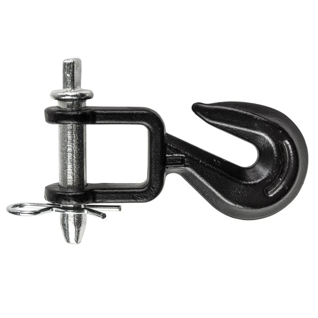 Dema - Haken für Ackerschiene Forstkette 4.1 Tonnen Kettenhaken Ackerschienenhaken