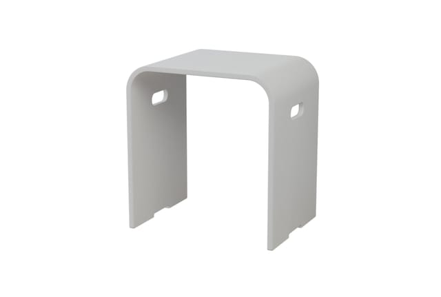 Badhocker Bernstein PB4002 Mineralguss Luxus-Hocker