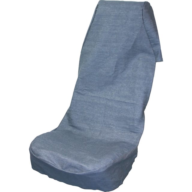 IWH - 1399062 Jeans Werkstattschoner 1 Stück Baumwolle, Jeansstoff Blau Fahrersitz, Beifahrersitz