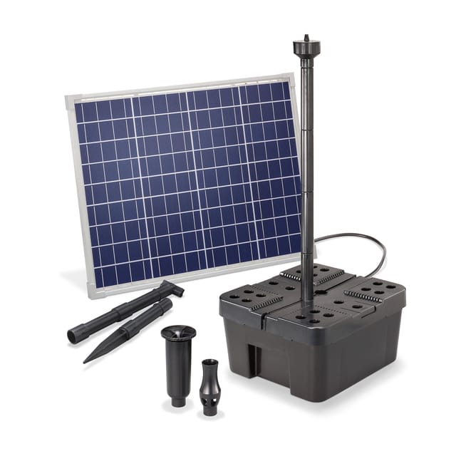 Esotec - Solar Teichfilter Professional 50W 2500l/h Teichpumpe 100910