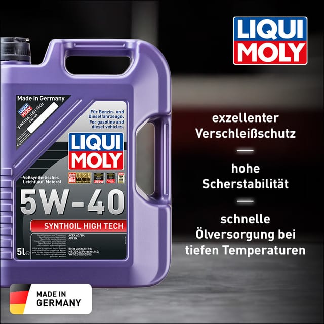 Motoröl Synthoil High Tech 5W-40 5 l Motoröl - Liqui Moly