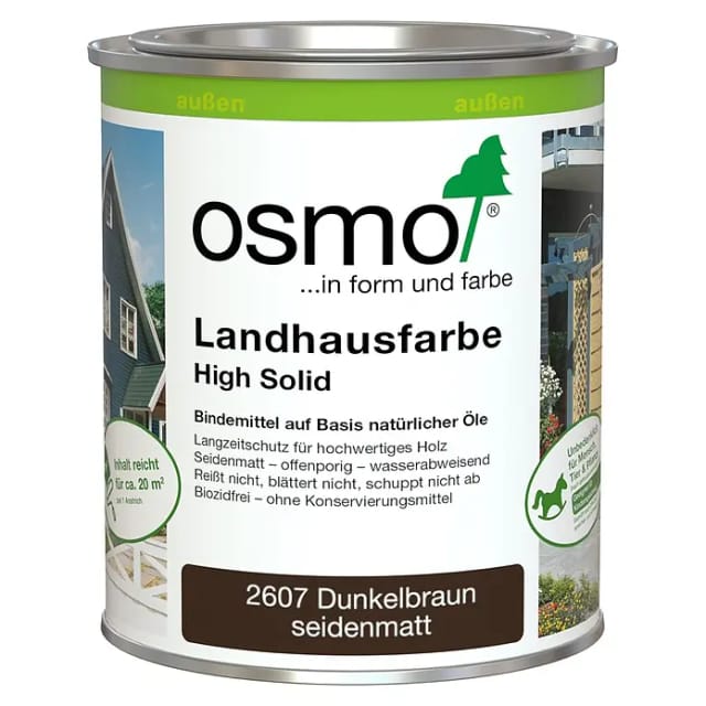 Landhausfarbe Dunkelbraun 0,75 l - 11400009 - Osmo