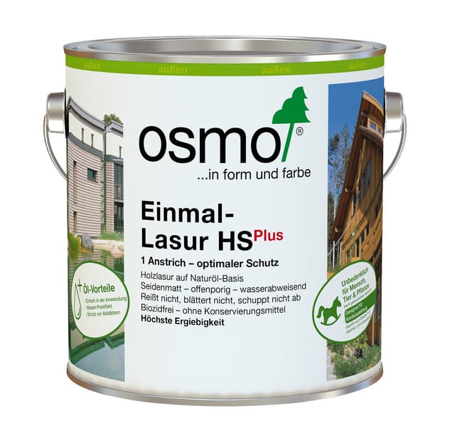 9236 Einmal Lasur hs Plus Lärche 2,5 Ltr - Osmo