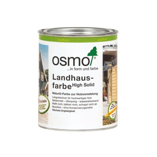 Landhausfarbe 750 ml fichtengelb Holzschutzfarbe - Osmo