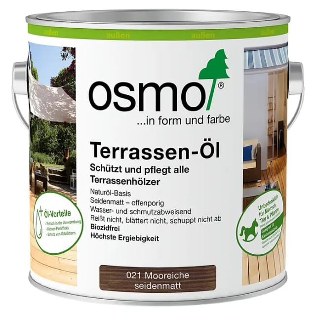 021 Terrassen Öl Mooreiche 2,5 Ltr - Osmo