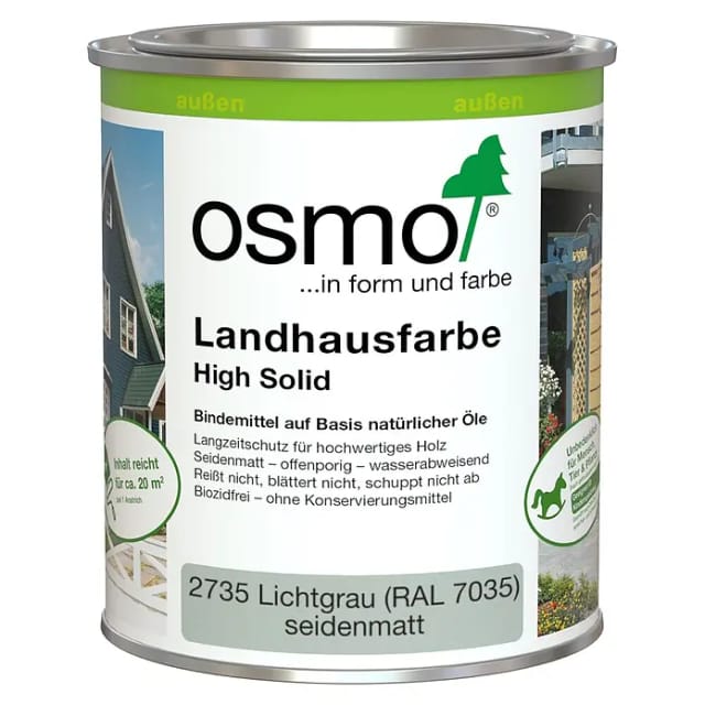 Landhausfarbe Lichtgrau 0,75 l - 11400143 - Osmo