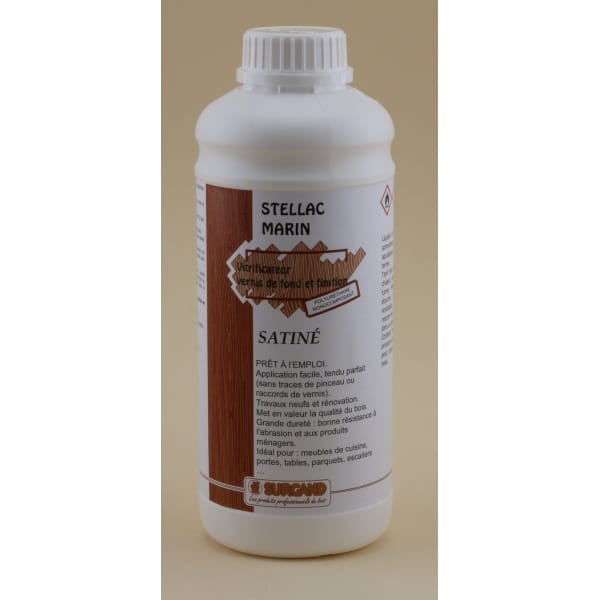 Polyurethan-Lack Stellac 1L satiniert Surgand SU00327