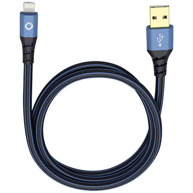 Oehlbach - iPad/iPhone/iPod Anschlusskabel [1x usb 2.0 Stecker a - 1x Apple Lightning-Stecker] 0.50 m