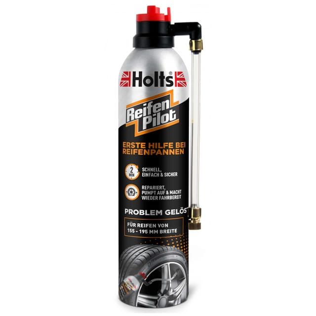Holts - Reifenpilot zur Reifenabdichtung für pkw Caravan 400 ml Reifenabdichtung