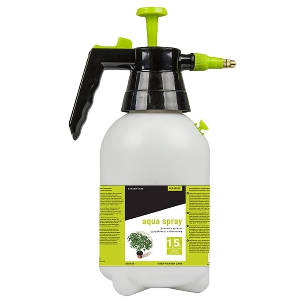 Gt Garden - weiss/grün Drucksprüher, 1,5 Liter, einstellbare Sprühdüse, Garten, Bewässerung, Schädlingsbekämpfung