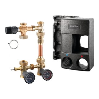 Oventrop - Regumat RTA-180 Station dn 25 ohne Pumpe, mit Isolierung