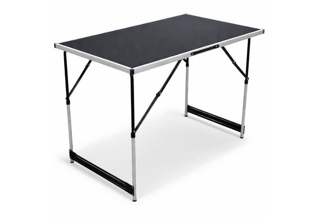 Mojawo - Campingtisch klappbar Alu 100x60x73/80/87/94cm-MMC330879