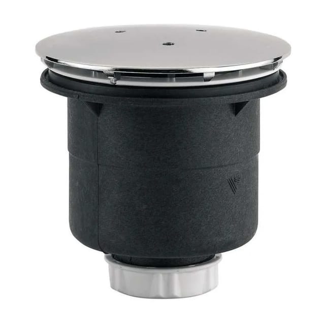 Valentin - Siphon-Abfluss D.90 verchromt