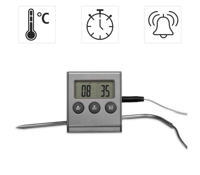 111381 Grillthermometer Edelstahl - Xavax