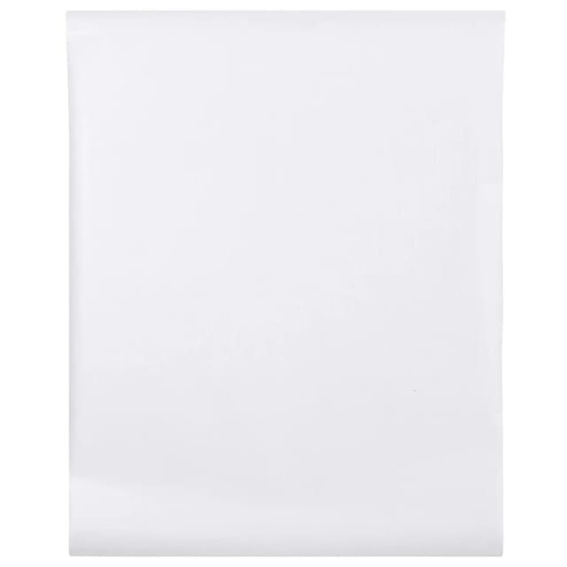 Fensterfolie Matt Weiß 45x500 cm pvc Vidaxl