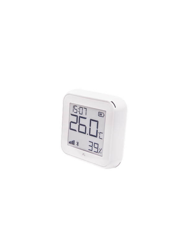 Shelly - WLAN-Temperatur- u. Feuchtigkeitssensor Plus h&t Gen. 3, bt, weiß