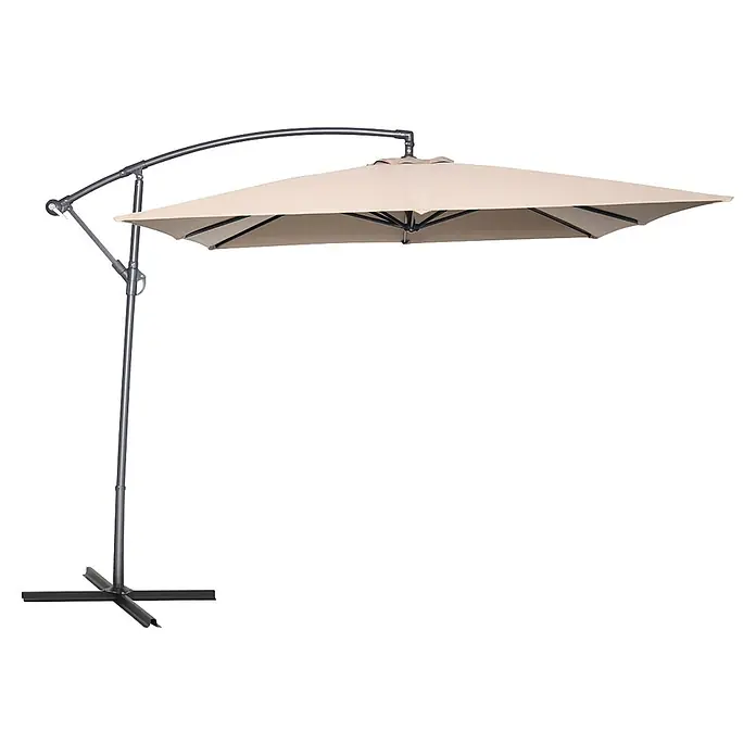 Garden Impressions Ampelschirm Corfu (Taupe, Bespannungsmaß (L x B): 250 x 250 cm)