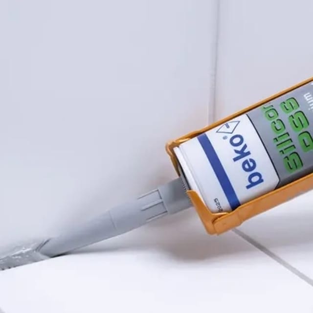 beko Silikon PSS Premium Sanitär Silicon für Bad Küche Feuchtraum Transparent