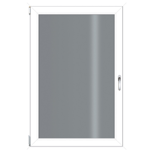 RORO Kunststoff-Fenster »KOMFORT B70«, BxH: 90 x 135 cm, Klarglas - weiss