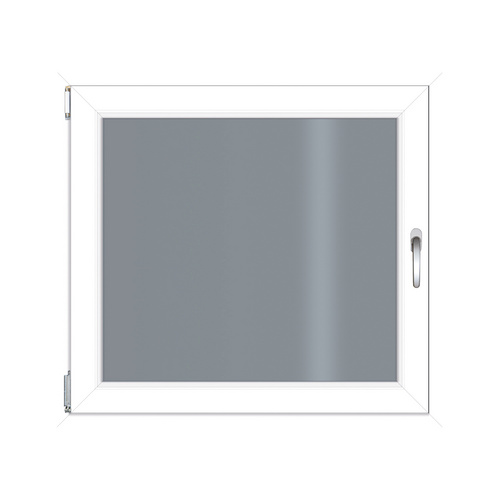 RORO Kunststoff-Fenster »KOMFORT B70«, BxH: 100 x 90 cm, Klarglas - weiss