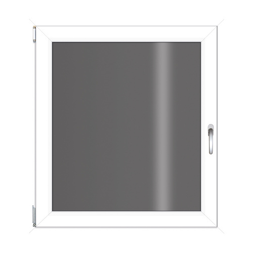RORO Kunststoff-Fenster »KOMFORT B70«, BxH: 100 x 110 cm, Klarglas - weiss