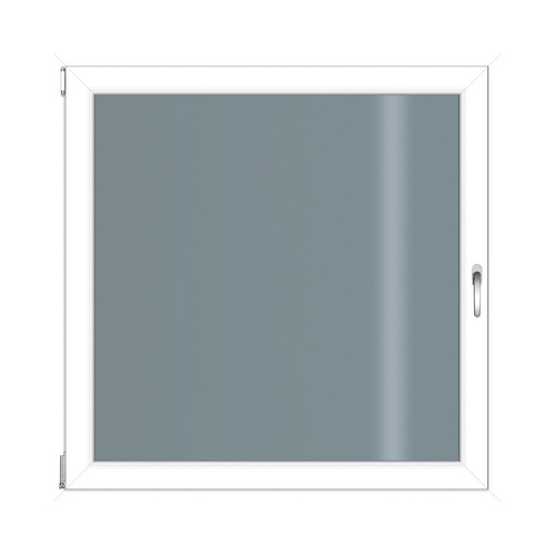 RORO Kunststoff-Fenster »KOMFORT B70«, BxH: 120 x 120 cm, Klarglas - weiss