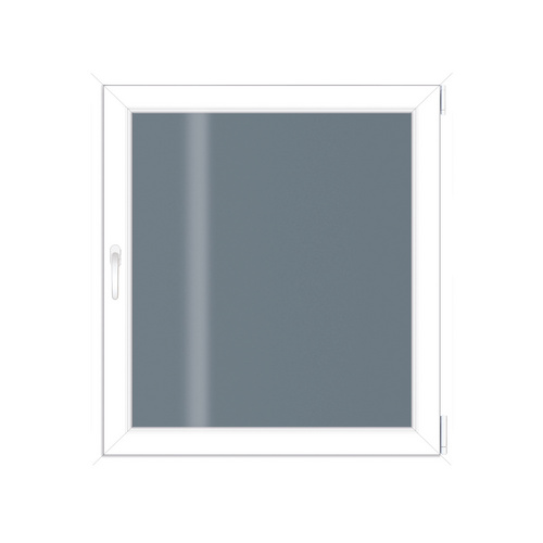 RORO Kunststoff-Fenster »KOMFORT B70«, BxH: 75 x 100 cm, Klarglas - weiss