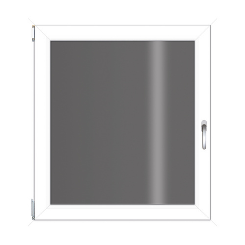 RORO Kunststoff-Fenster »KOMFORT B70«, BxH: 90 x 100 cm, Klarglas - weiss