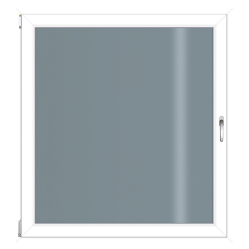 RORO Kunststoff-Fenster »KOMFORT B70«, BxH: 110 x 130 cm, Klarglas - weiss