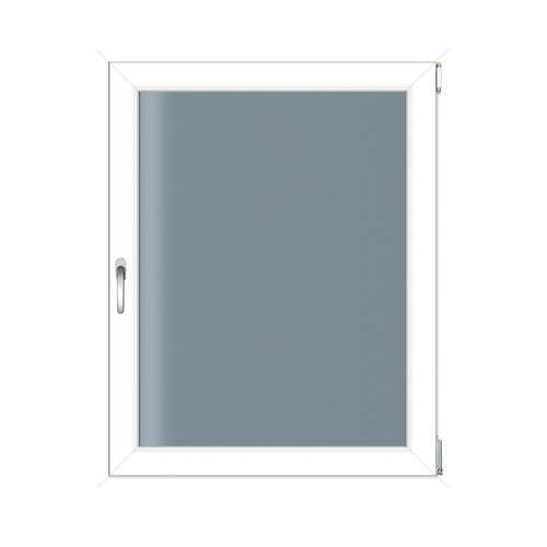 RORO Kunststoff-Fenster »KOMFORT B70«, BxH: 60 x 100 cm, Klarglas - weiss