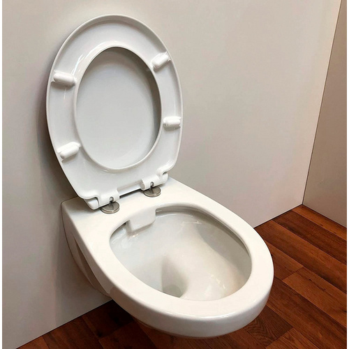 ADOB WC-Sitz, BxT: 37 x 45 cm, Cortina VIP - schwarz Bild 3