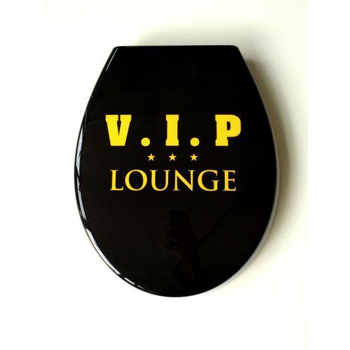 ADOB WC-Sitz, BxT: 37 x 45 cm, Cortina VIP - schwarz Bild 5