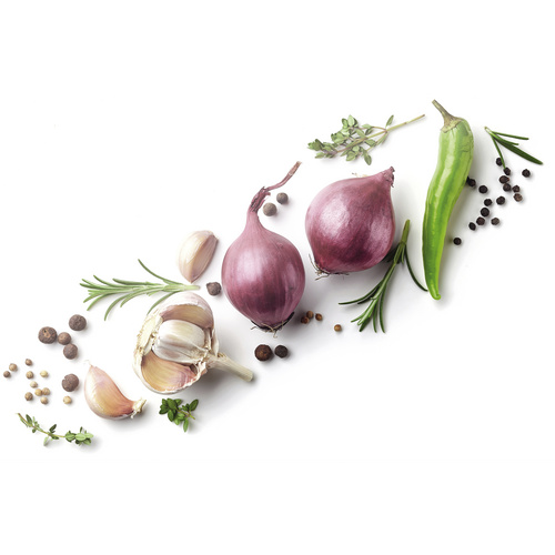 NOVADOORS Glasboard »Garlic + Onion«, mehrfarbig, Glas - bunt Bild 2