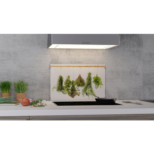 NOVADOORS Glasboard »Dried Herbs«, mehrfarbig, Glas - bunt