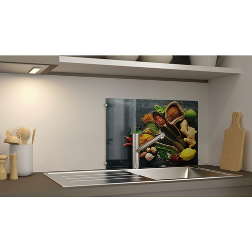 NOVADOORS Glasboard »Variety of Spice«, mehrfarbig, Glas - bunt Bild 2