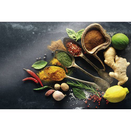 NOVADOORS Glasboard »Variety of Spice«, mehrfarbig, Glas - bunt Bild 3