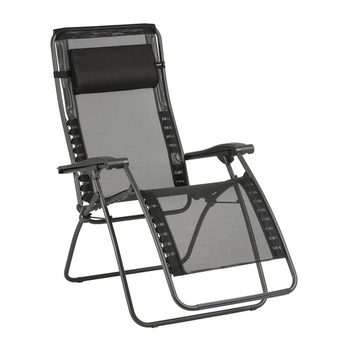 LAFUMA Liege »RSXA Batyline«, LxBxH: 68 x 88 x 115 cm, Stahl - schwarz