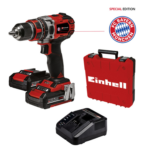 EINHELL Akku-Schlagbohrschrauber »TP-CD 18/50 Li-i BL – FCB«, Power X-Change, max. Drehzahl: 1800 U/min, mit Akku, rot Bild 3