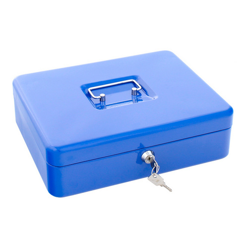 Rottner Tresor Geldkassette »Wien«, blau, Stahl, (B x H:) 30 x 90 cm Bild 4